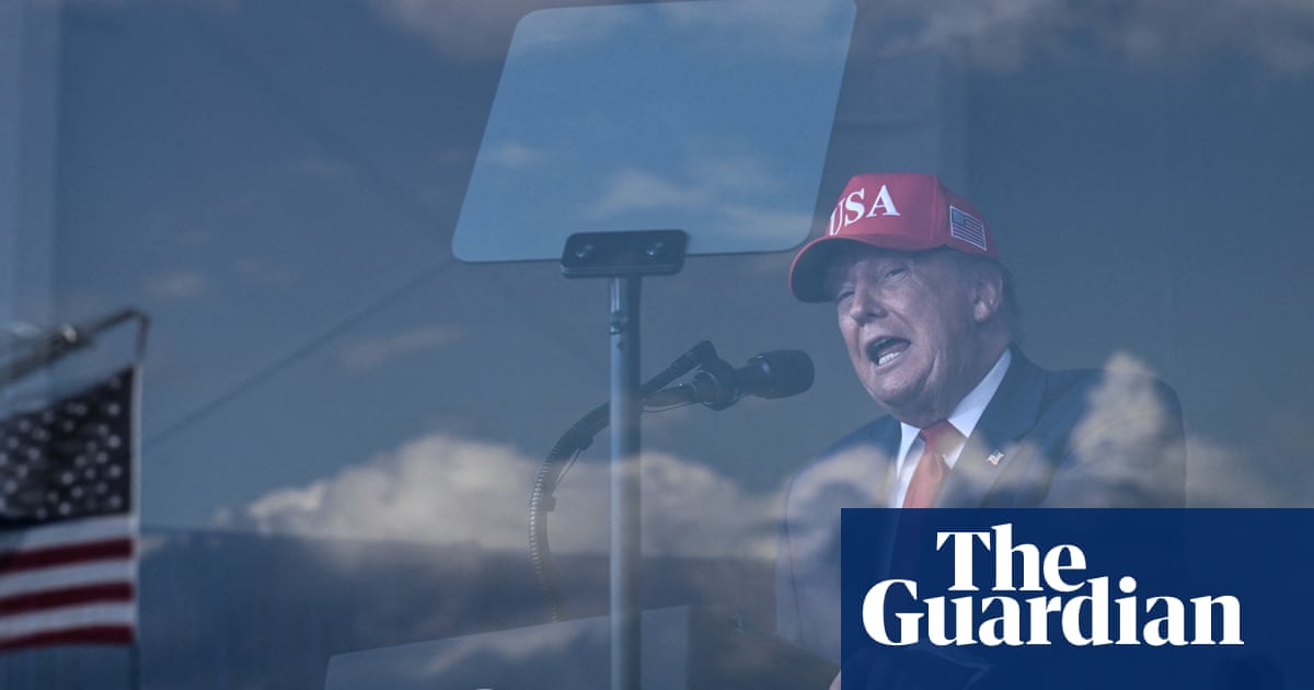 Trump in Georgia falsely claims election of Jon Ossoff was illegitimate | Donald Trump