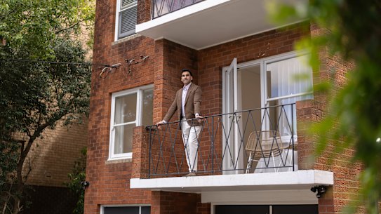 Shafiq Lalji was drawn to this mid century three-bedroom apartment because it has great natural light. It’s solid brick construction means it’s also quiet and thermally comfortable for much of the year.