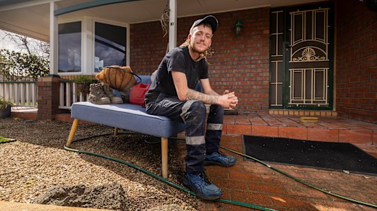 Declan Kelly has applied for at least 15 rental properties over the past month.
