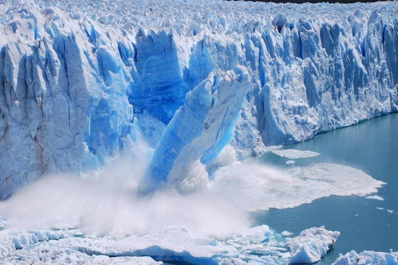 Melting Ice Glacier Collapse Perito Moreno Argentina