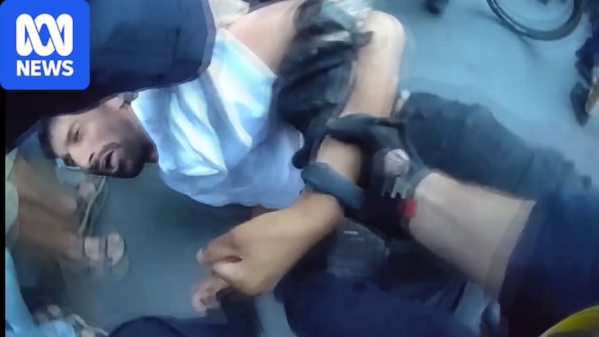 New footage of police and protester clashes at Sydney Town Hall demonstration seen in court