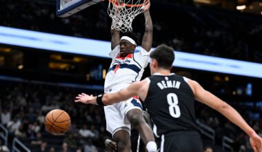 Top draft pick AJ Dybantsa to miss the season opener for Wizards with a sprained ankle