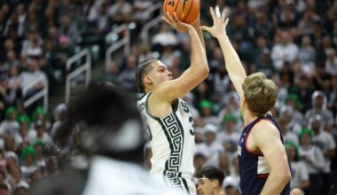 Michigan State Falls Short Against UConn in Exhibition, 78-70