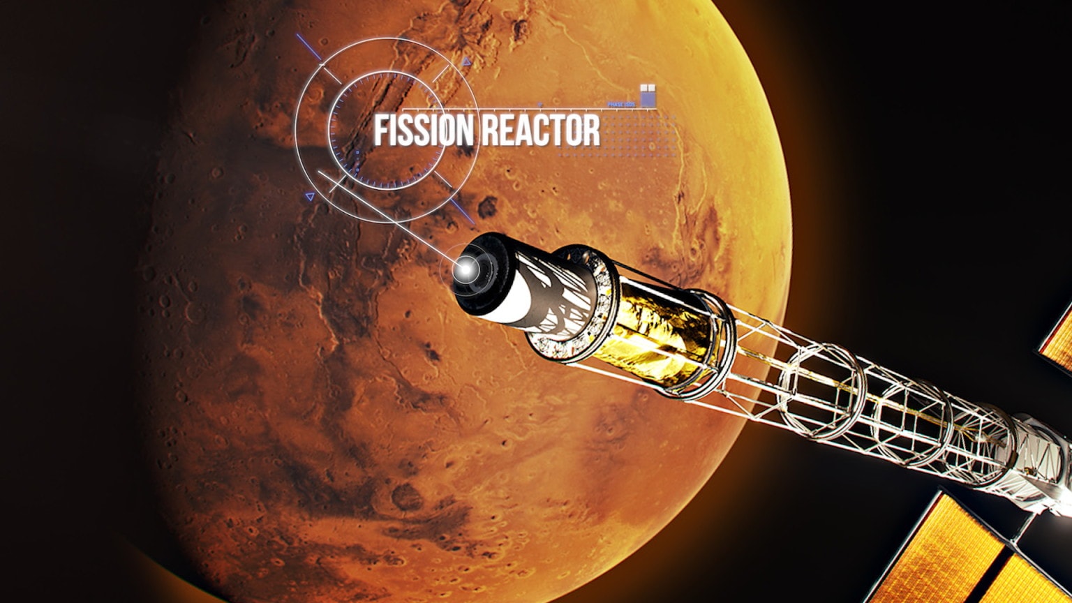 Rendering of Space Reactor-1 Freedom