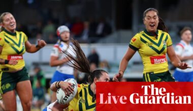 Australia v England: women’s Rugby League World Cup – live | Women's Rugby League World Cup