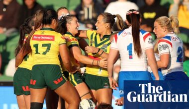 Australia crush England in women’s Rugby League World Cup statement win | Women's Rugby League World Cup