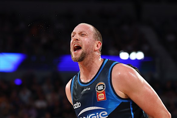 Having his say: Joe Ingles is back playing in the NBL, but is also keeping a close eye on the new NBA season.