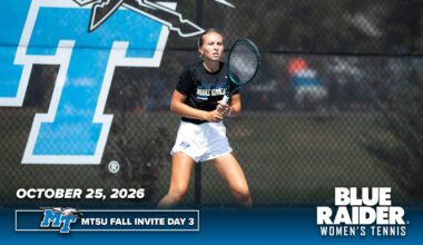 Women's Tennis wraps up MTSU Fall Invite