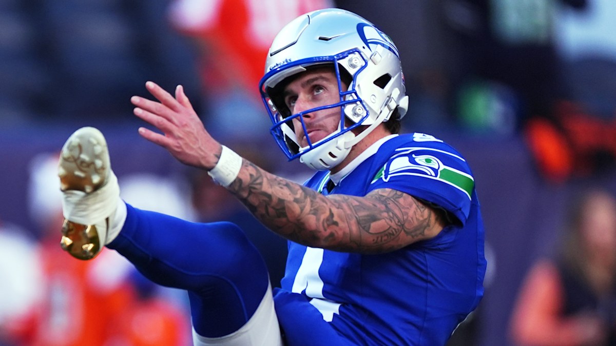 NFL news 2026: America stunned by Aussie star Michael Dickson’s punt borrowed from AFL in Seattle Seahawks game