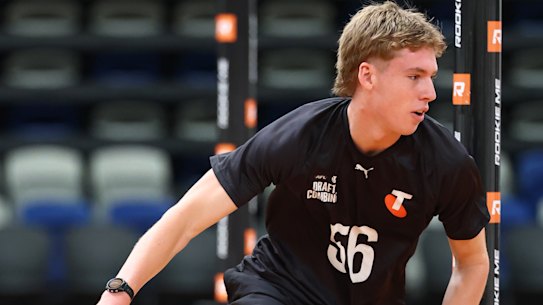 Ethan Drever is one of the top prospects in this year’s AFL draft.