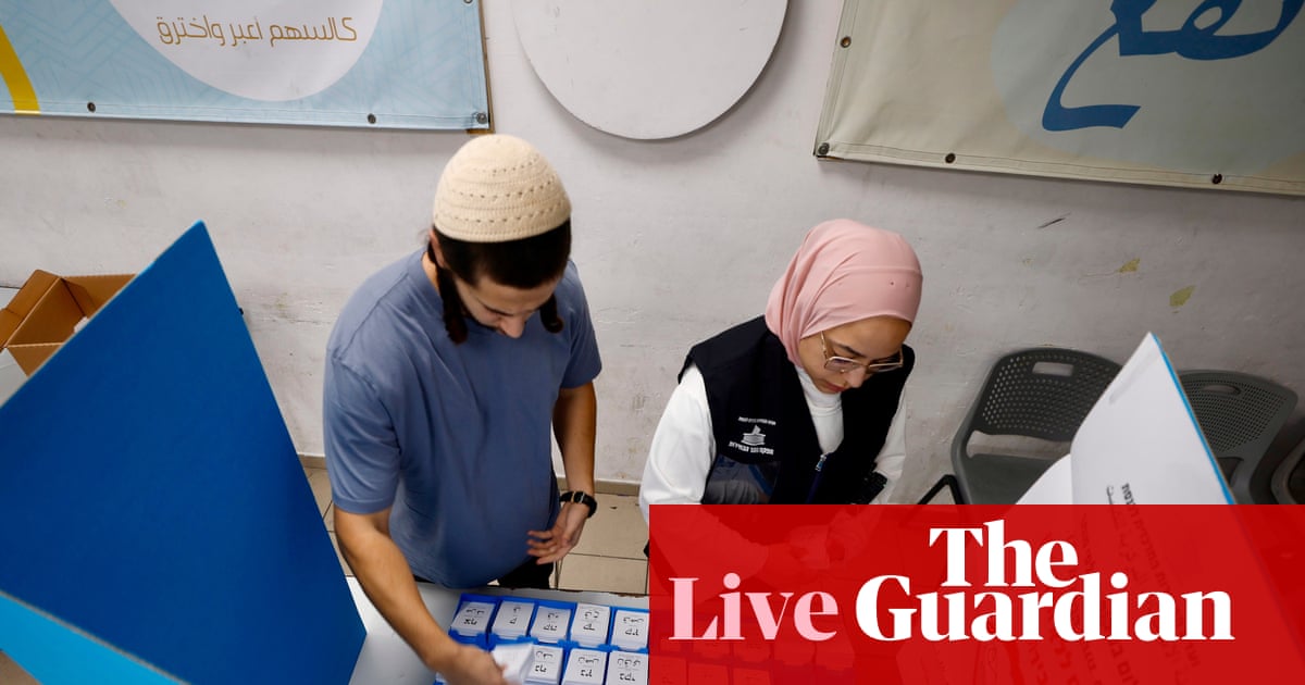 Israel goes to the polls in most consequential election in its history – live updates | Israel