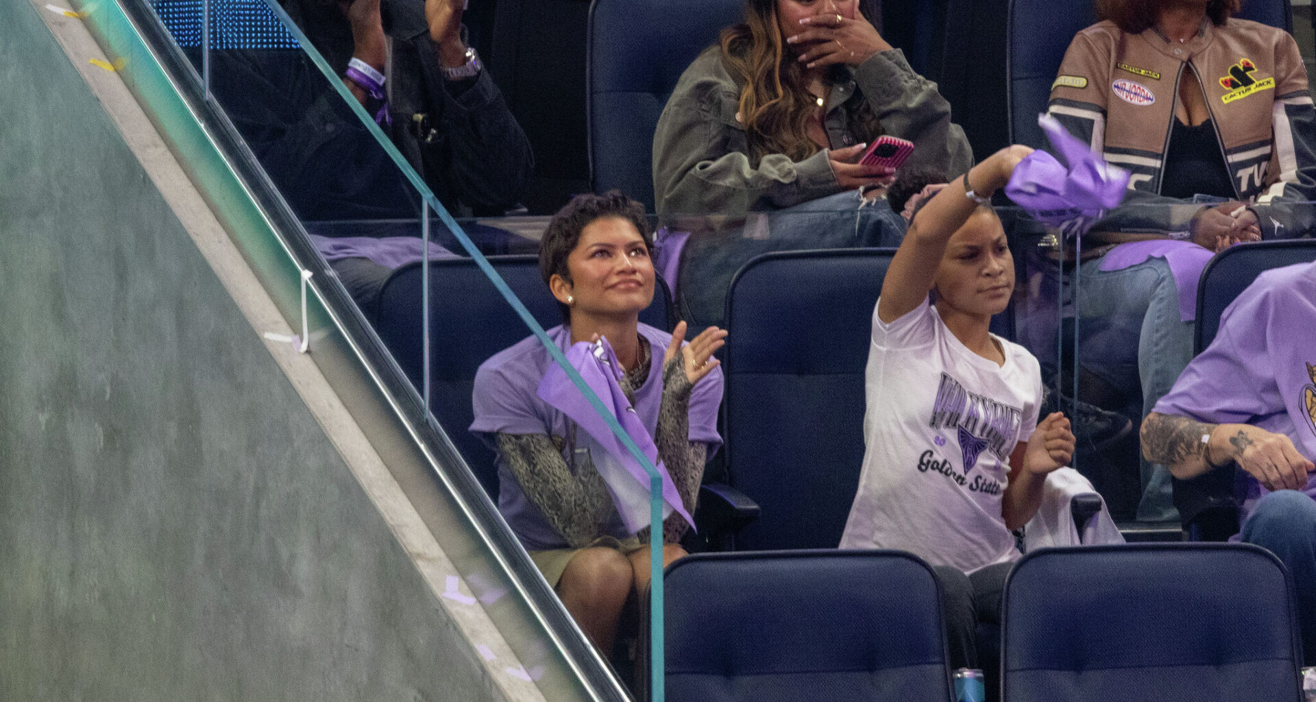 Zendaya makes Valkyries dreams come true with WNBA Finals appearance