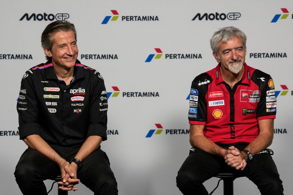 Even if Aprilia's chances of winning the riders' title appear slim, it could still beat Ducati in the manufacturers' fight
