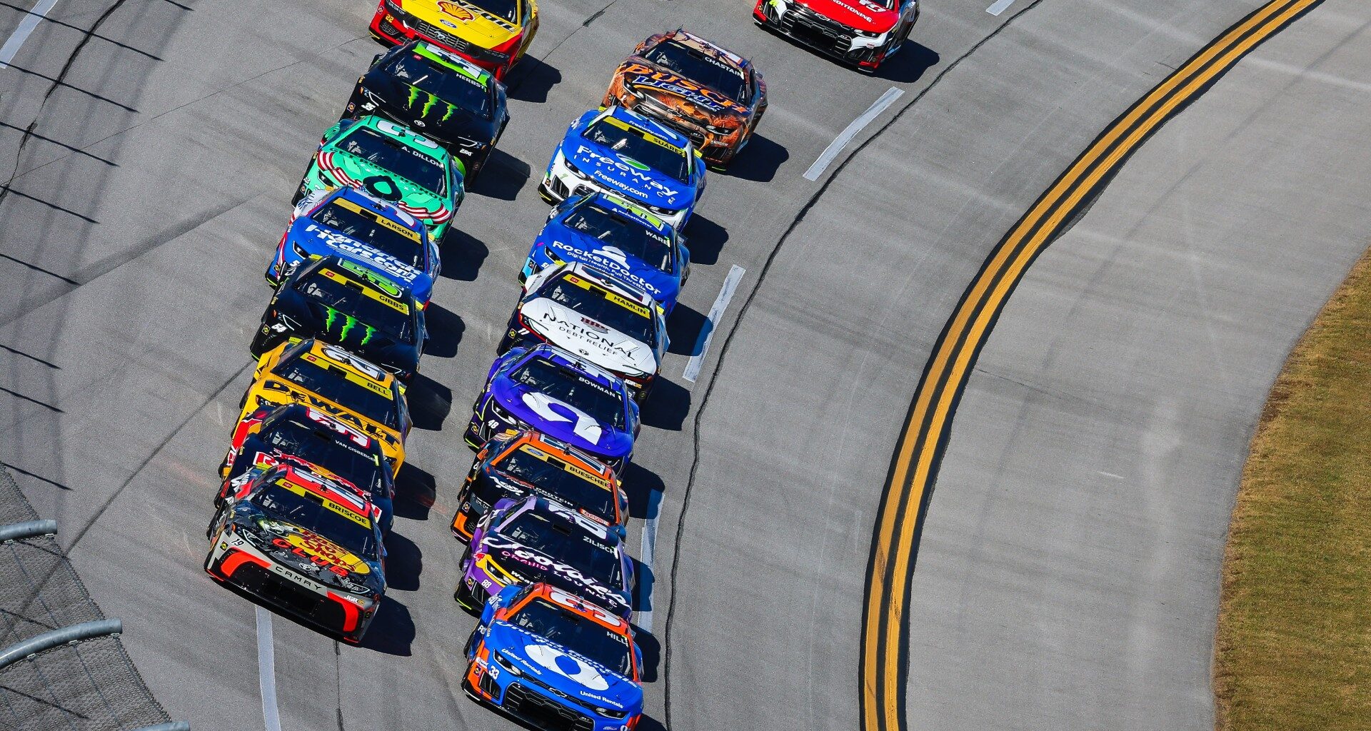 NASCAR considered black-flagging 75 percent of cars at Talladega