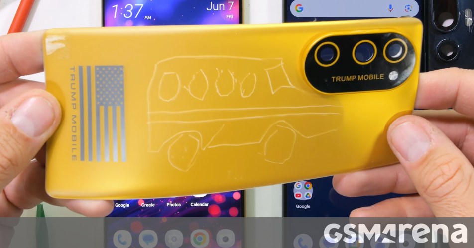 Trump Mobile T1 Phone teardown video confirms everyone's suspicions