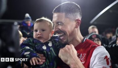 Carabao Cup last 16 LIVE: Fleetwood Town vs Arsenal & Bradford City vs Peterborough score, lineups, commentary & updates