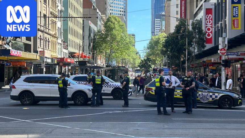 Police responding to reports of erratic driver in Melbourne city centre