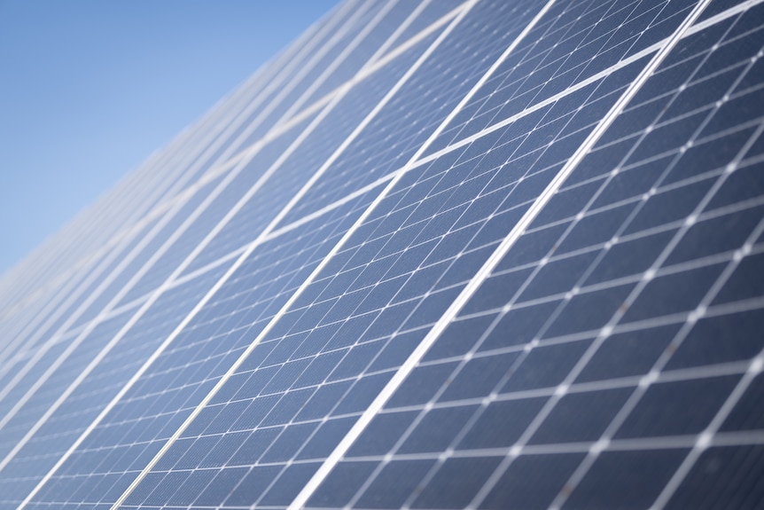 Solar panels.