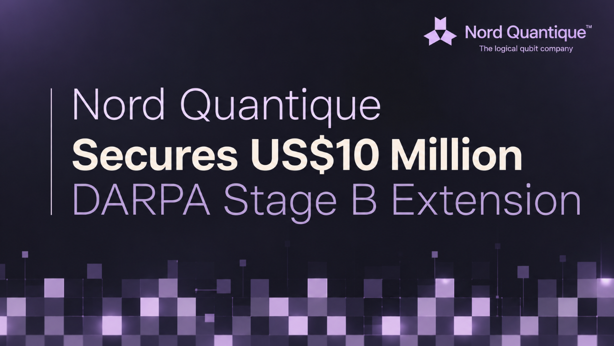 Nord Quantique DARPA funding