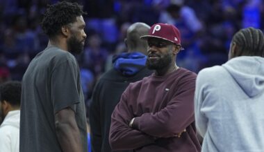 LeBron James Reportedly Let Joel Embiid 'Hear It' After Being 'Minutes' Late to 76ers Practice