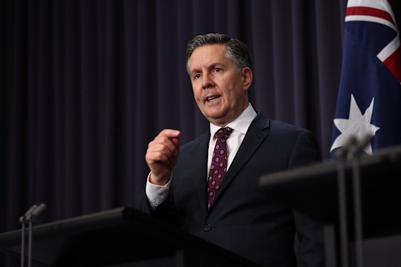 Minister for Health Mark Butler will reintroduce the identical bill on Thursday, calling the Senate’s bluff. 