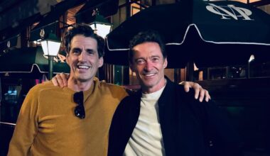 Hugh Jackman says attending Andy Lee and Bec Harding’s New York City wedding was ‘awesome’