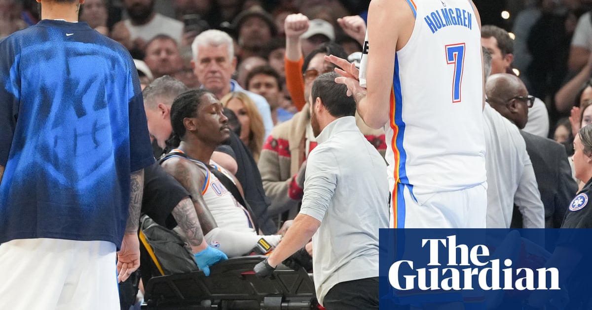 ‘We’re not doing great’: Gilgeous-Alexander in tears after Williams suffers gruesome leg injury | Oklahoma City Thunder