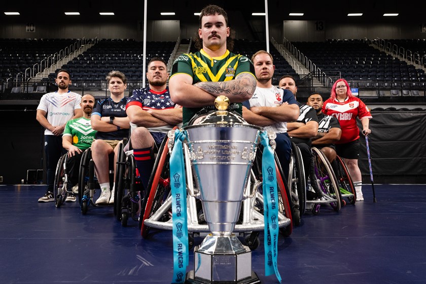 Players from the eight nations are gearing up for IRL Wheelchair Rugby League World Cup in Wollongong.