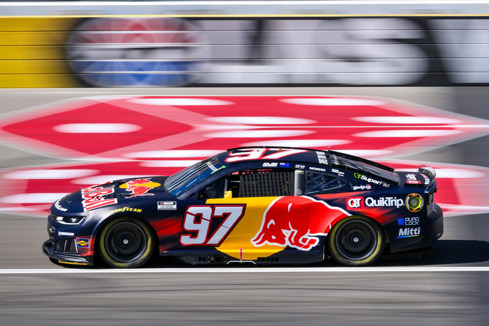 Shane van Gisbergen during the NASCAR Cup Series South Point 400 at Las Vegas Motor Speedway.