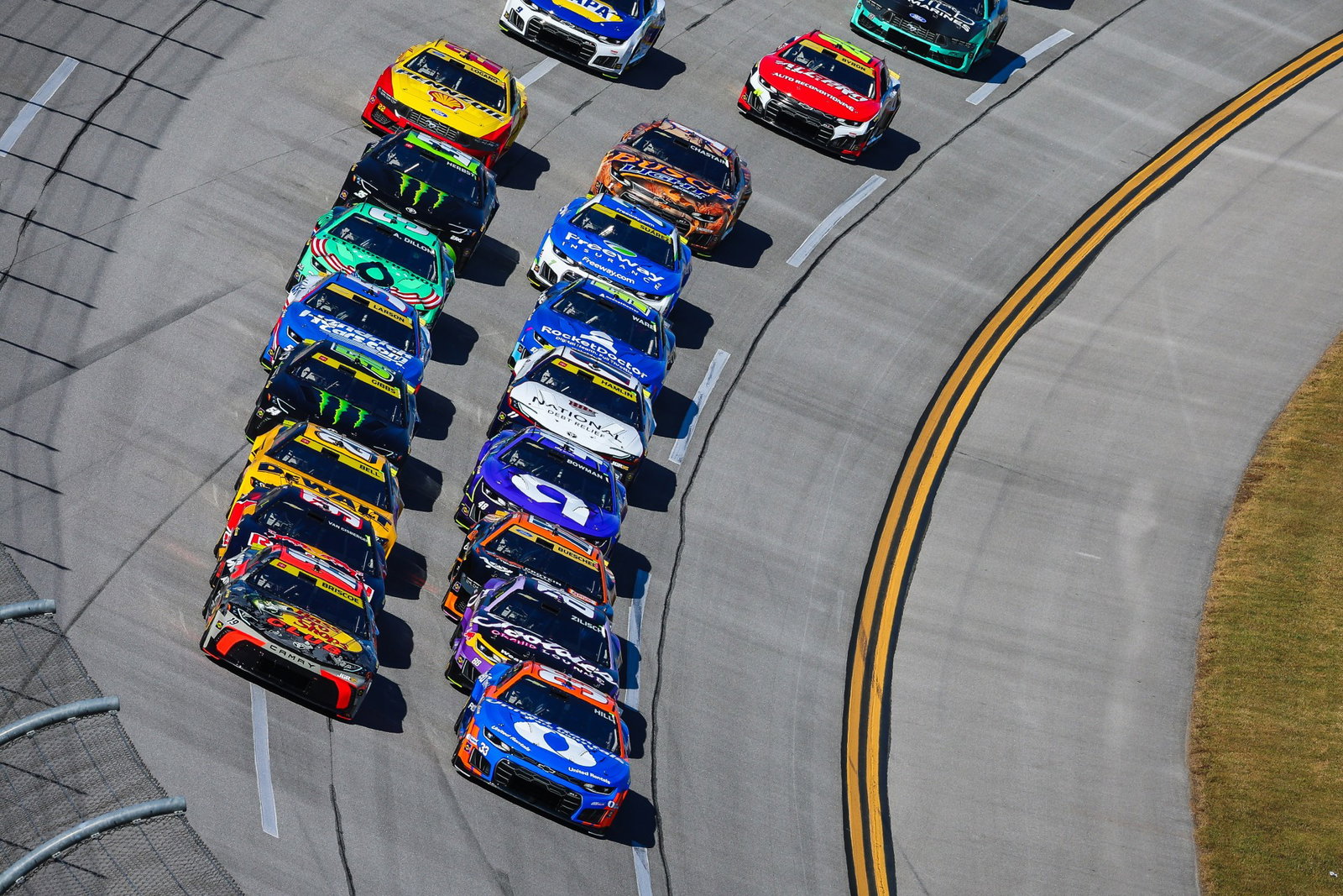 NASCAR considered black-flagging 75 percent of field at Talladega