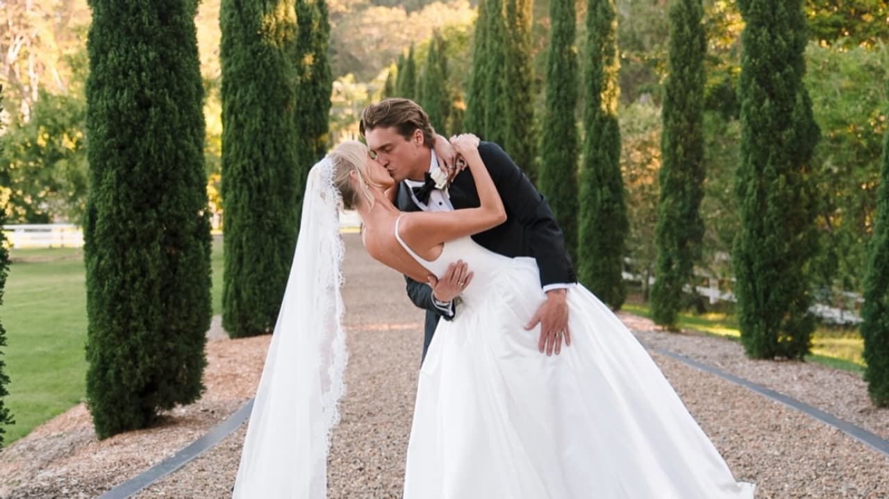 Annie Knight weds Henry Brayshaw as James Brayshaw skips ceremony
