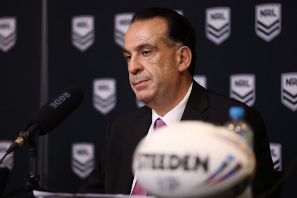 Peter V”landys will leave the appointment of a new CEO at the Bears to the Perth board.