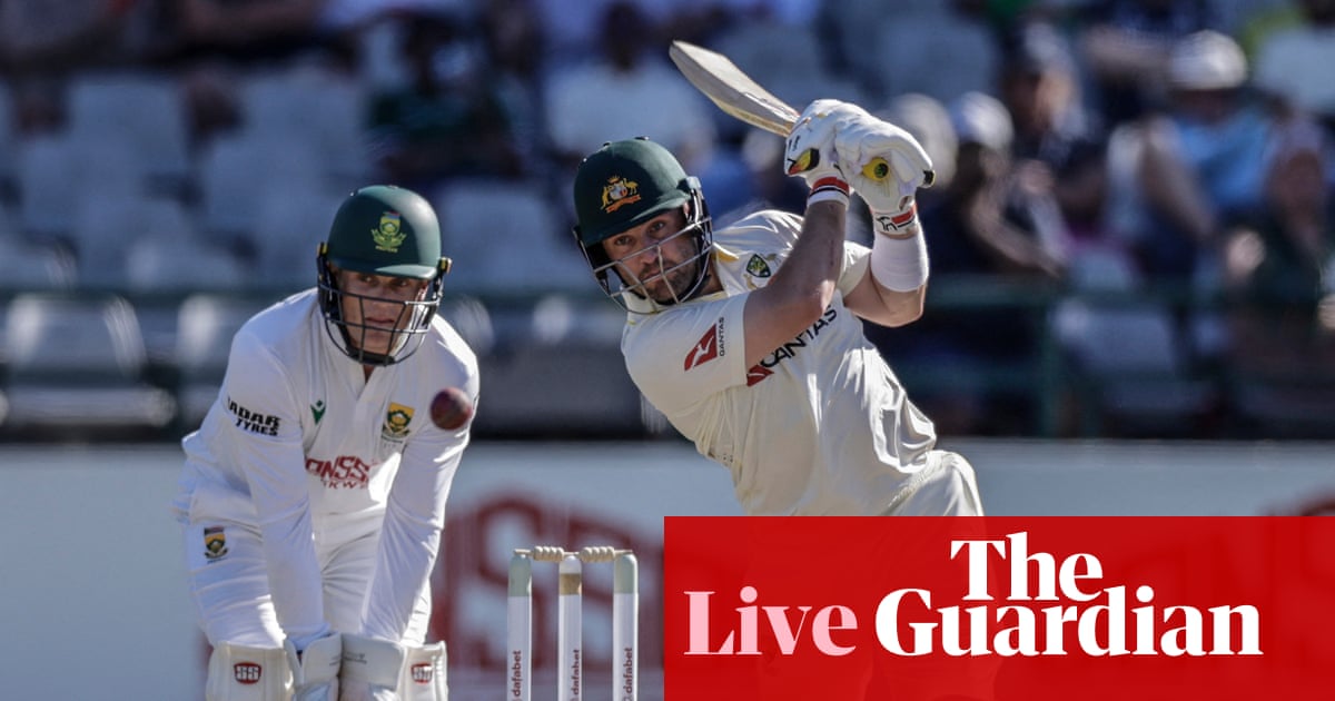 South Africa v Australia: third men’s cricket Test, day two – live | Cricket