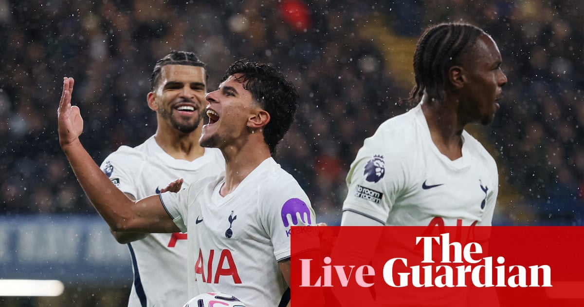 Chelsea 0-2 Tottenham: Premier League – live | Premier League