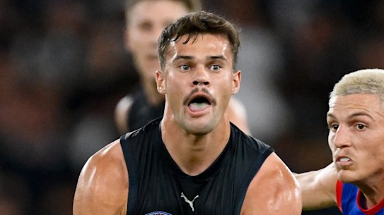Young Blue Lachie Cowan.