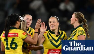 Australia cruise past Samoa in women’s Rugby League World Cup opener | Women's Rugby League World Cup