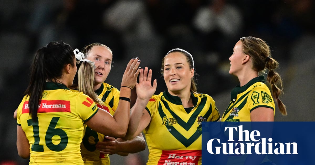 Australia cruise past Samoa in women’s Rugby League World Cup opener | Women's Rugby League World Cup