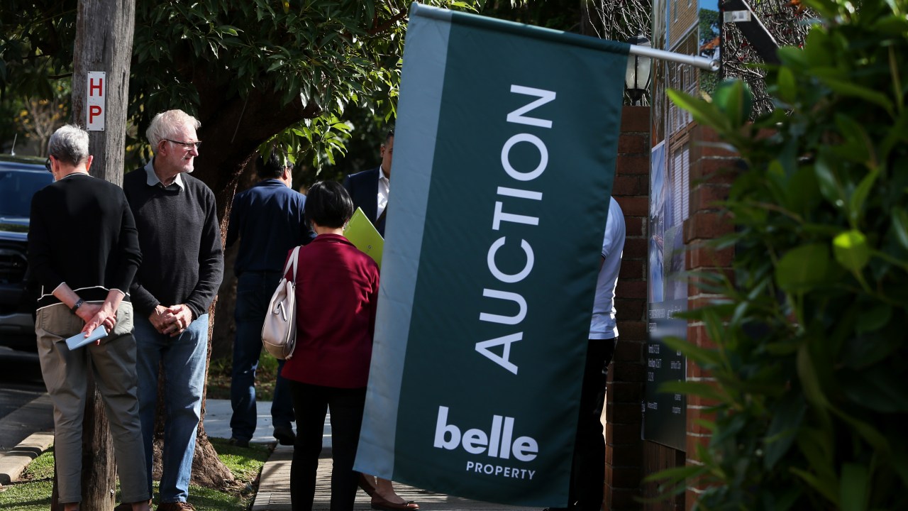 New home sales in the September quarter crashed, per the HIA. Picture: Lisa Maree Williams/Getty Images