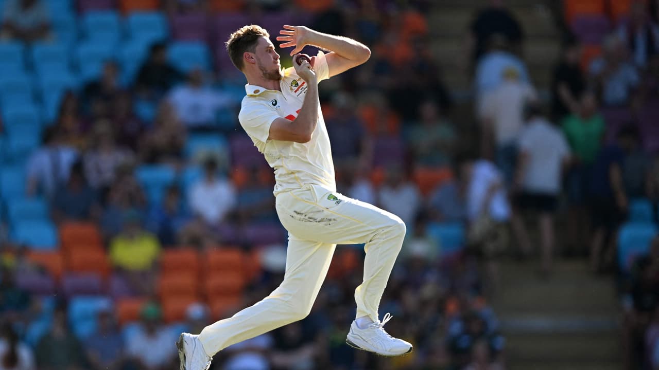 Cameron Green has not yet been cleared to bowl but is able to bat and looks a likely inclusion in the series decider against South Africa beginning on Tuesday in Cape Town. (Photo by William WEST / AFP)