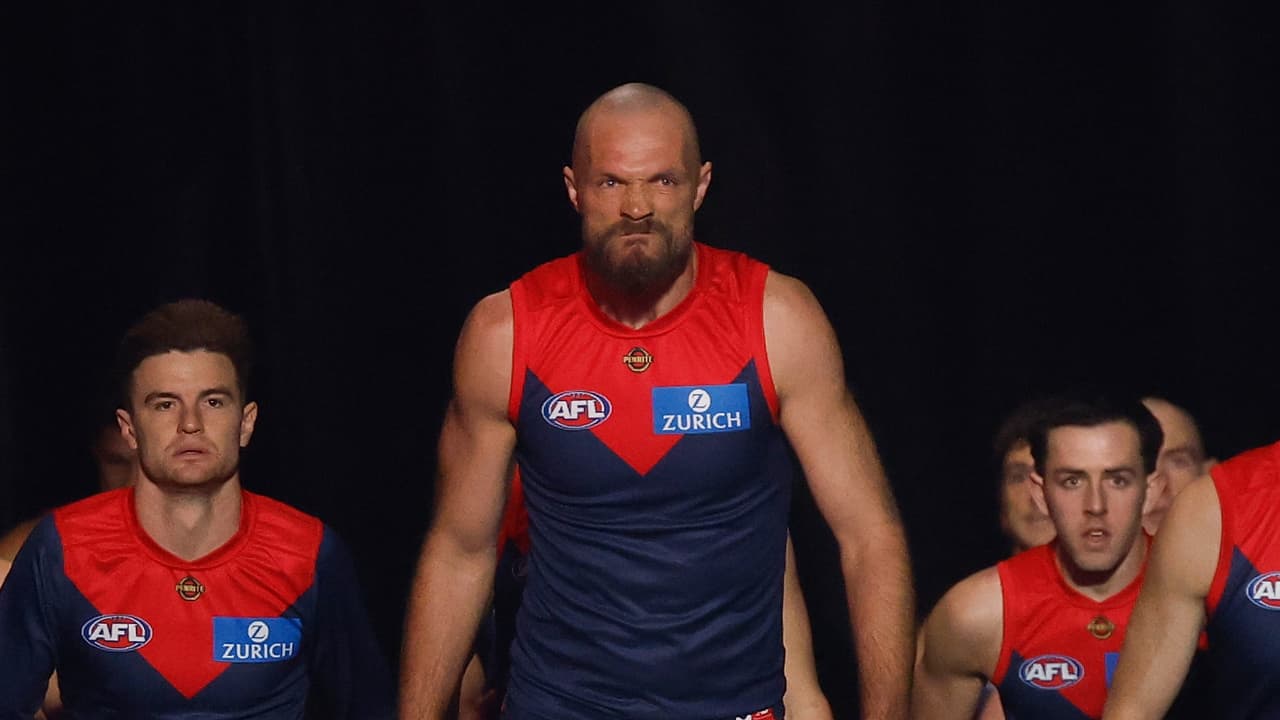 Max Gawn confident he’ll finish AFL career at Melbourne Demons