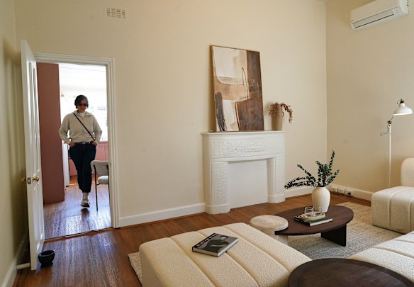 The home had been updated with a split-system, and was freshly painted, but even the vendors agreed it was a template for improvement for a new owner.