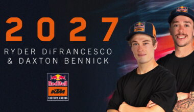 Ryder DiFrancesco and Daxton Bennick Sign with Red Bull KTM for 2027 SuperMotocross Season