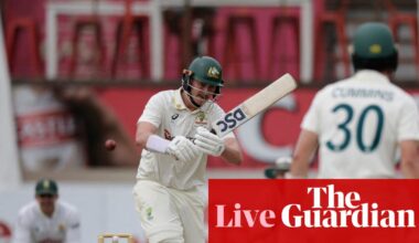 South Africa v Australia: first men’s cricket Test, day two – live | Australia cricket team