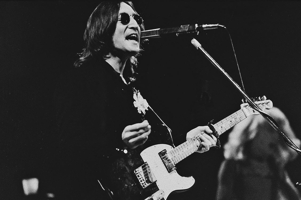 John Lennon in 1974Credit: New York Times Co./Larry C. Morris/Getty
