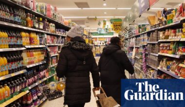 UK shop price inflation ‘highest since 2024’ as retailers struggle to limit price rises | UK cost of living crisis