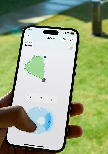 You can also manage various different parts of your lawn through the Aiper app.