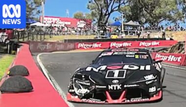 Bathurst 1000: Ryan Wood and Tony D'Alberto crash during Friday practice at Mount Panorama