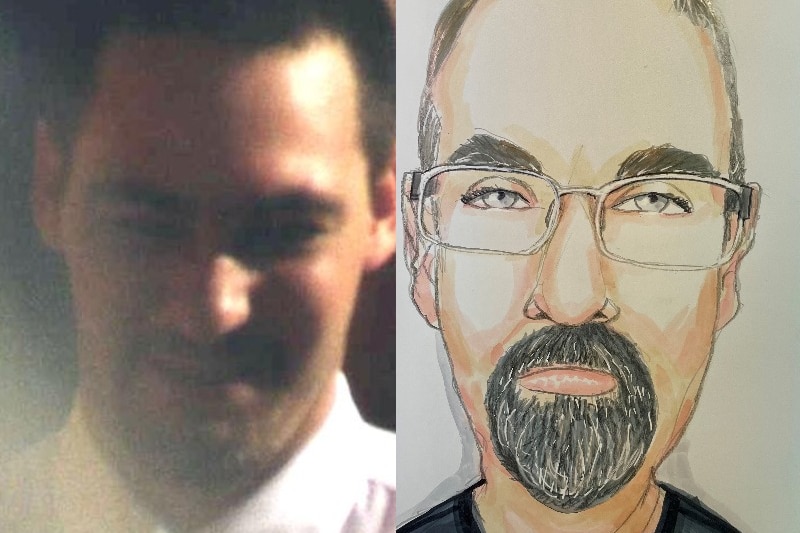 A composite image showing Snowtown killer James Vlassakis.
