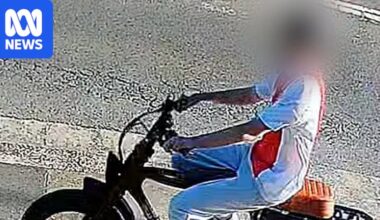 Police release image of e-bike rider they say can help with 'sexual touching' probe at Narrabeen Lagoon