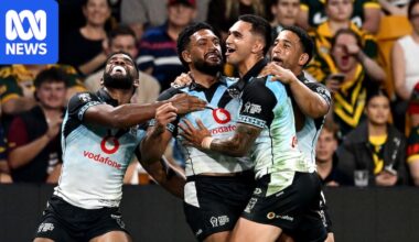 Rugby League World Cup live: Kangaroos face Fiji at Lang Park